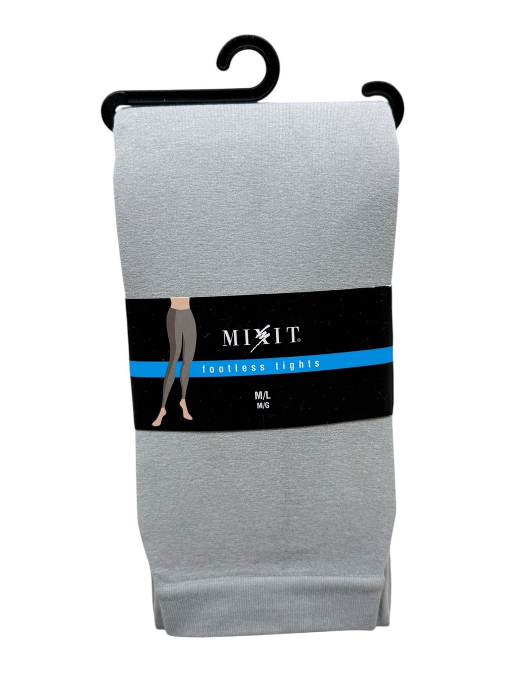 JCPenney Mixit Footless Opaque Tights Size M/L Gray